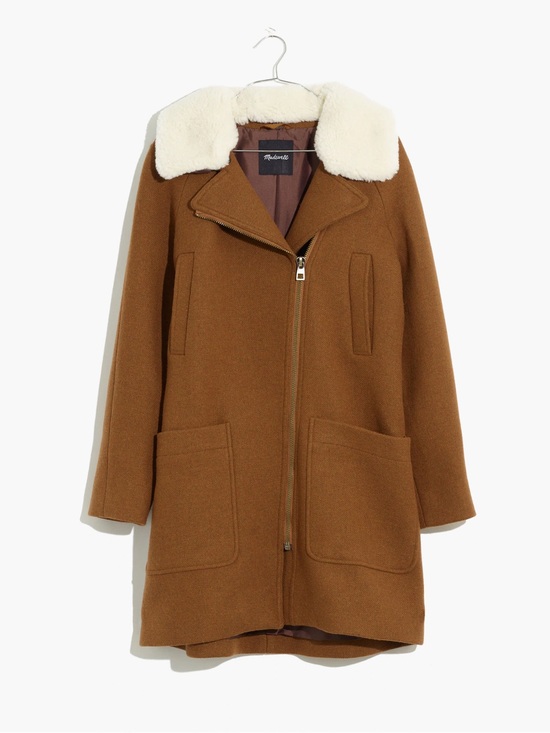 Madewell Jackets & Blazers - 🌟 NWT 🌟 madewell eldridge zip coat in insuluxe fabric